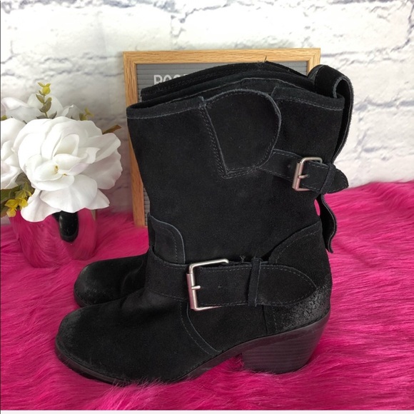 Dolce Vita Dual Buckle Pull On Oiled Suede - Picture 3 of 8